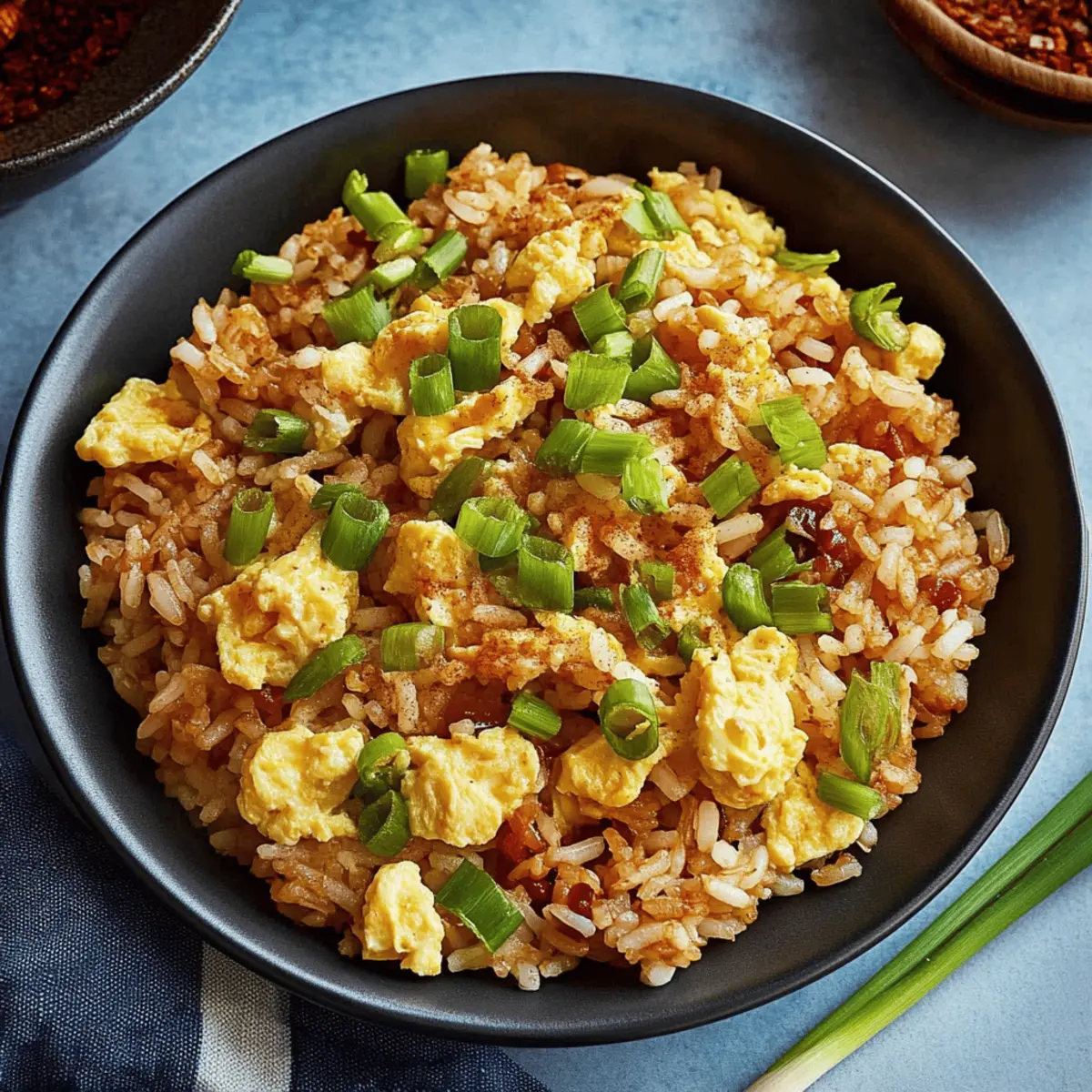 Scrambled Eggs with Rice: A Quick, Customizable Delight