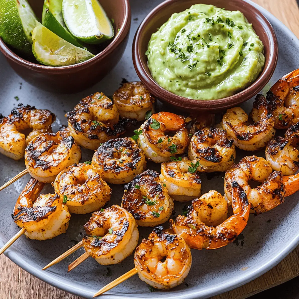 Cajun Butter Garlic Grilled Shrimp Skewers You'll Love