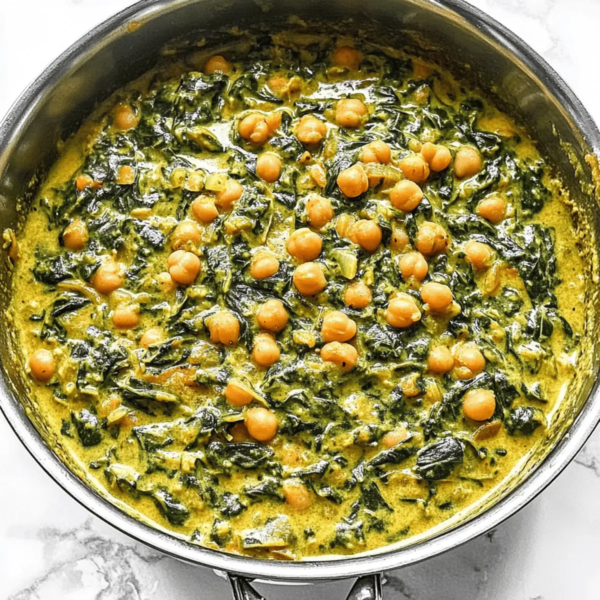 Creamy Chickpea and Spinach Curry to Brighten Your Dinner
