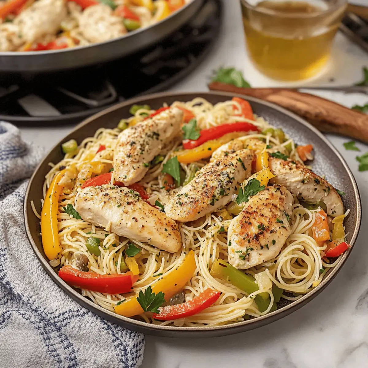 Creamy Chicken Scampi: Quick Italian Comfort on Your Table