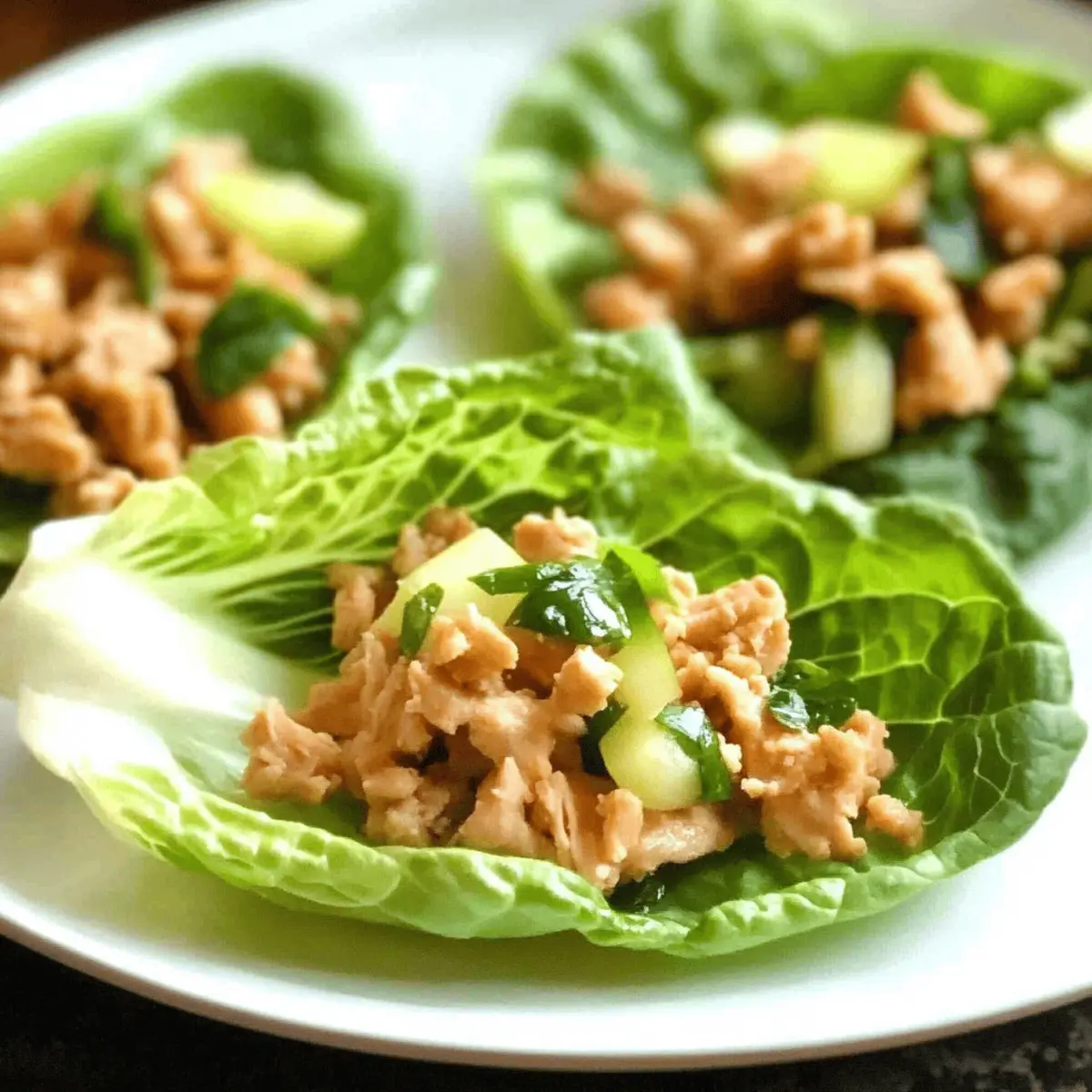 Savory Basil Chicken Lettuce Wraps for a Fresh Weeknight Delight