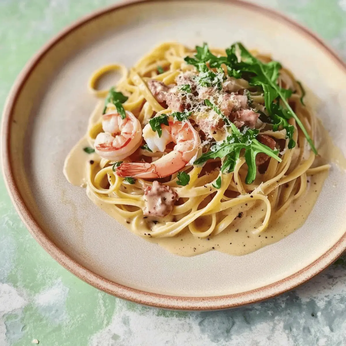 Irresistibly Creamy Prawn Linguine Ready in 15 Minutes