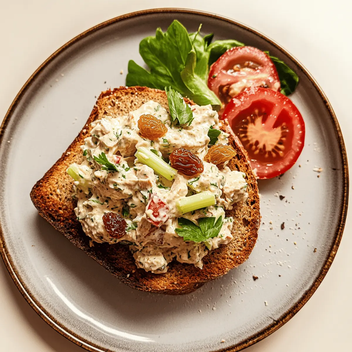 Easy Tuna Salad with Golden Raisins for a Sweet Twist