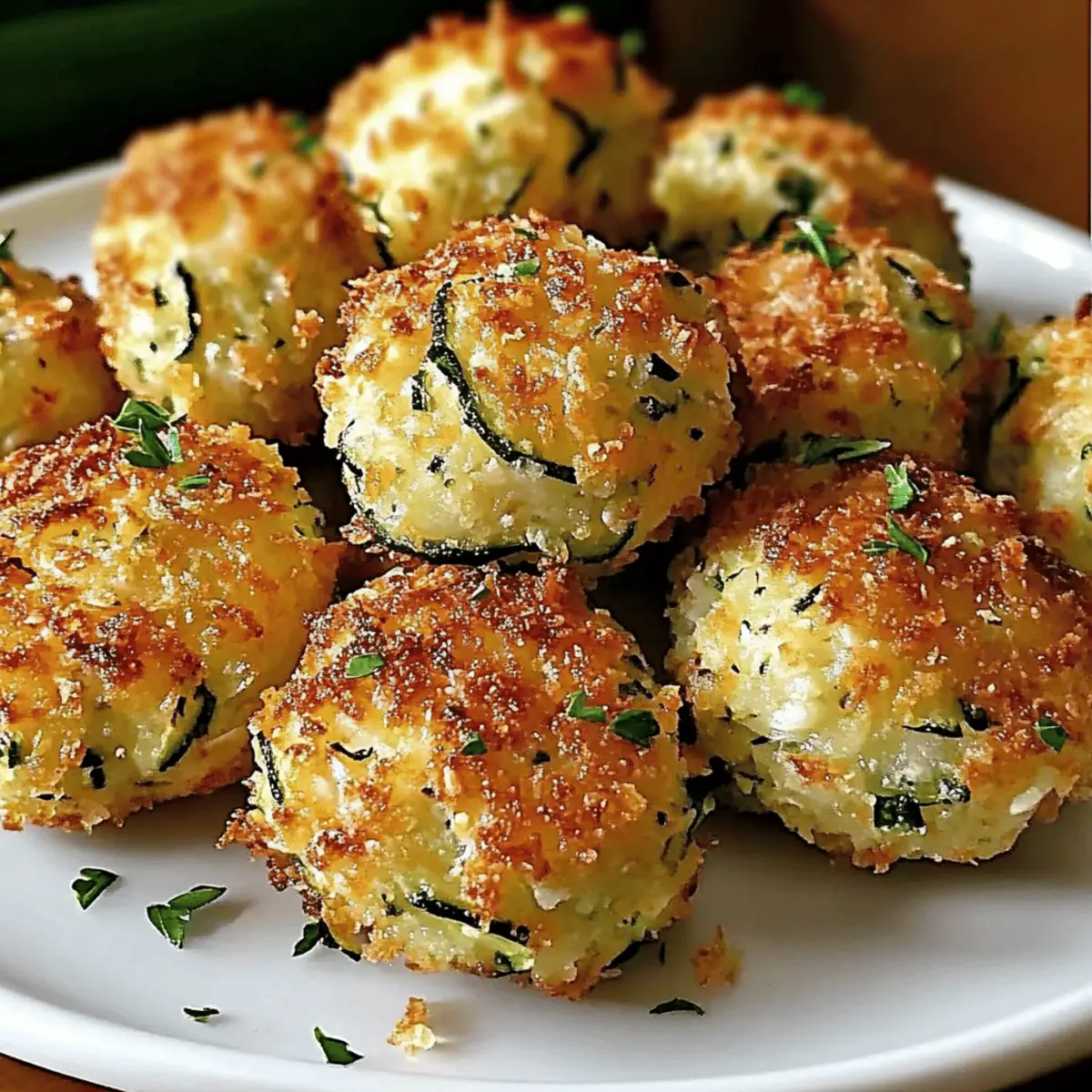 Crispy Zucchini Garlic Bites: Healthy Snack Delight!