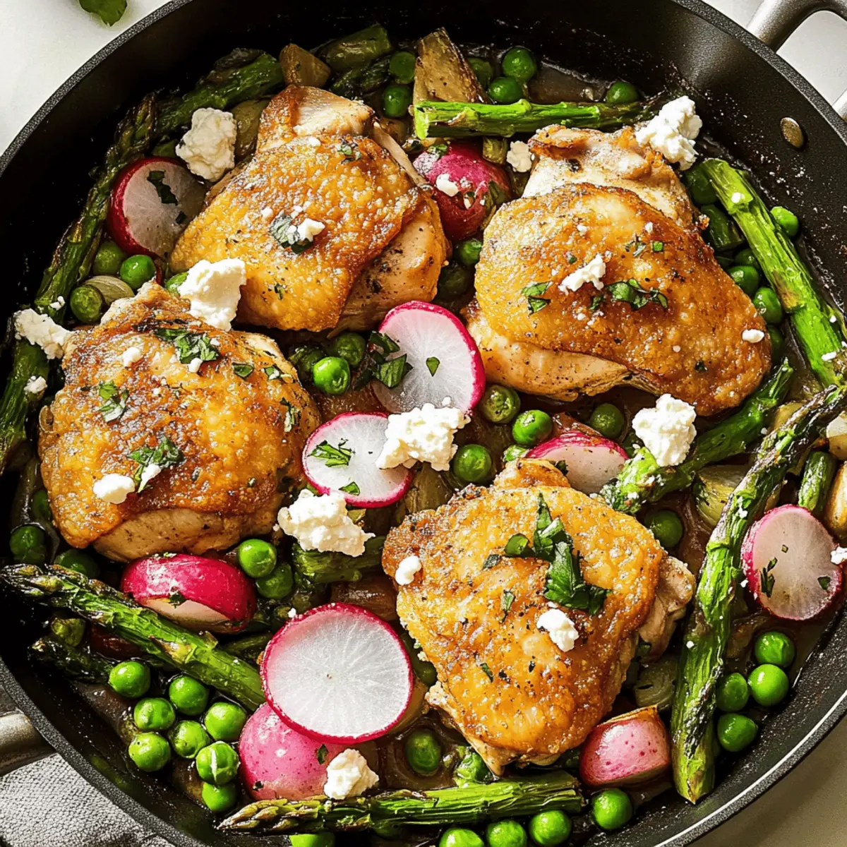 One-Pan Crispy Chicken Primavera for a Fresh Spring Feast