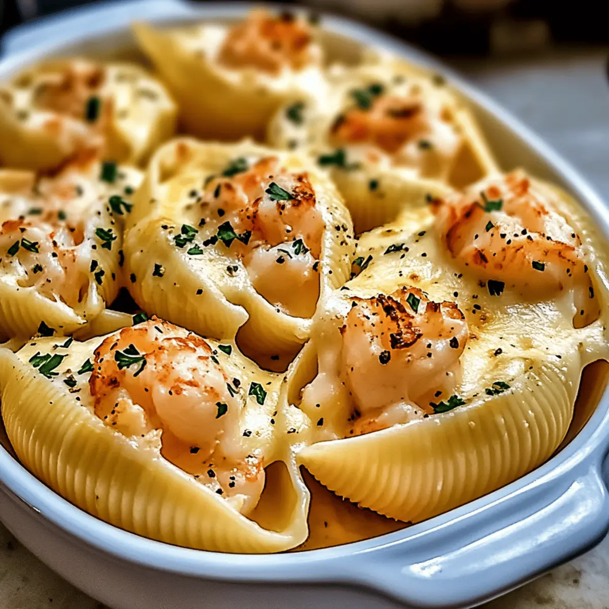Creamy Seafood Stuffed Shells: A Cozy Dinner Delight