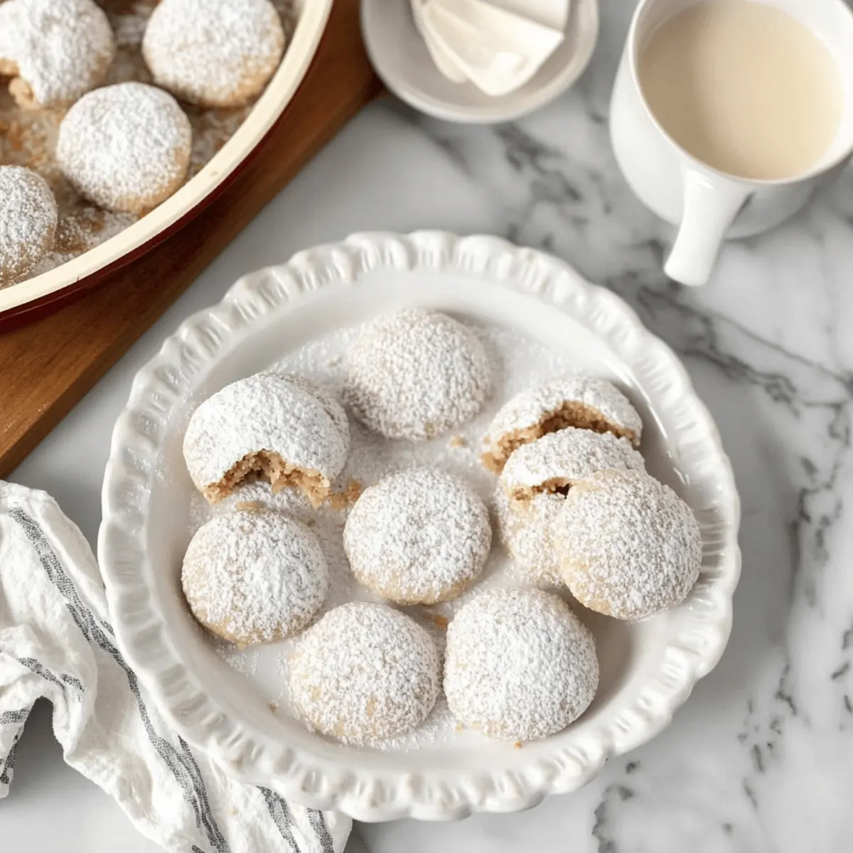 Melt-in-Your-Mouth Mexican Wedding Cookies with Pecans