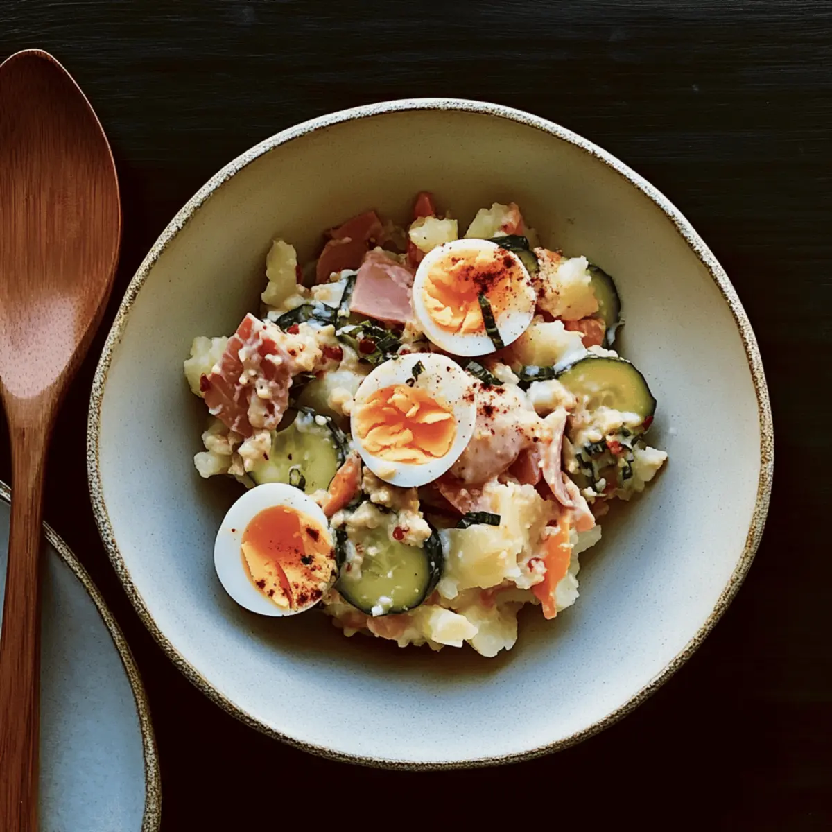 Potato Salad with Ramen Eggs – A Flavorful Twist You'll Love