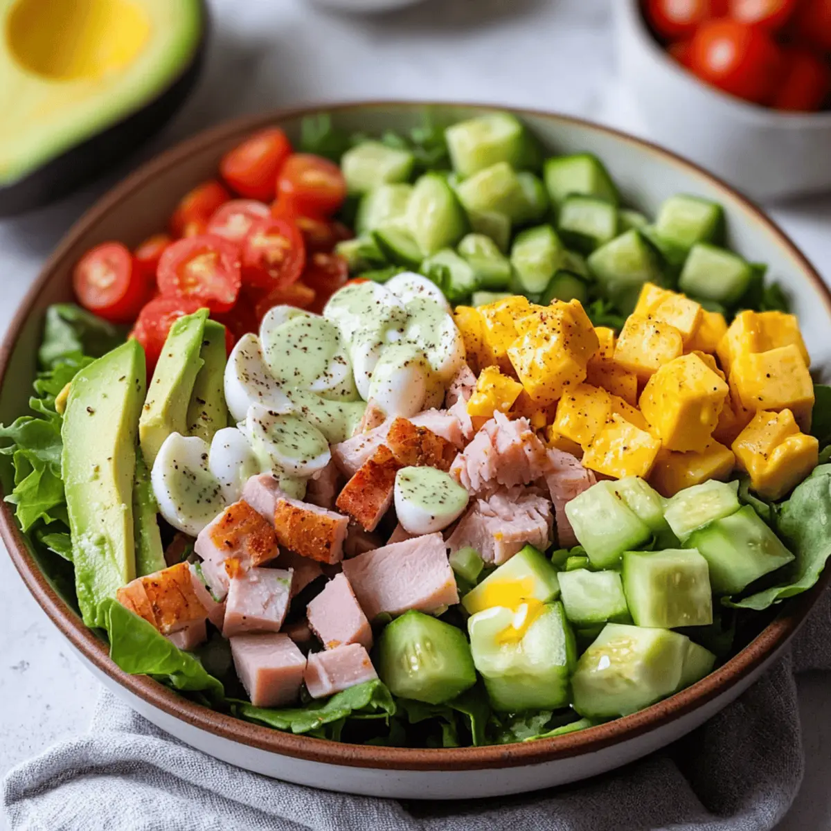 Bright & Crunchy Chef Salad Perfect for Easy Weeknight Meals