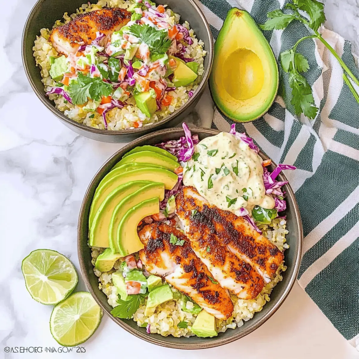 Low Carb Fish Taco Bowls That Redefine Taco Night