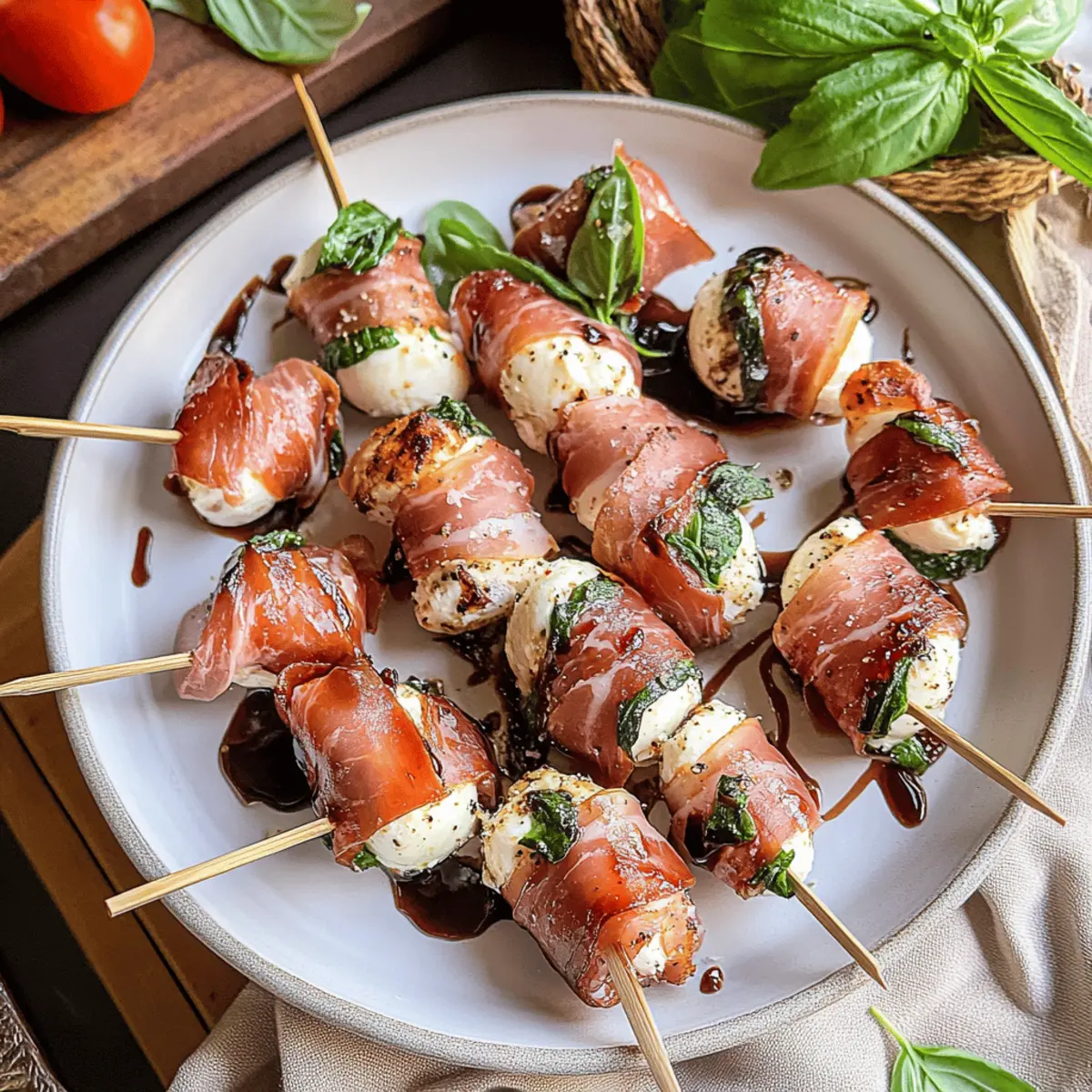 Prosciutto Wrapped Mozzarella Bites Your New Favorite Appetizer