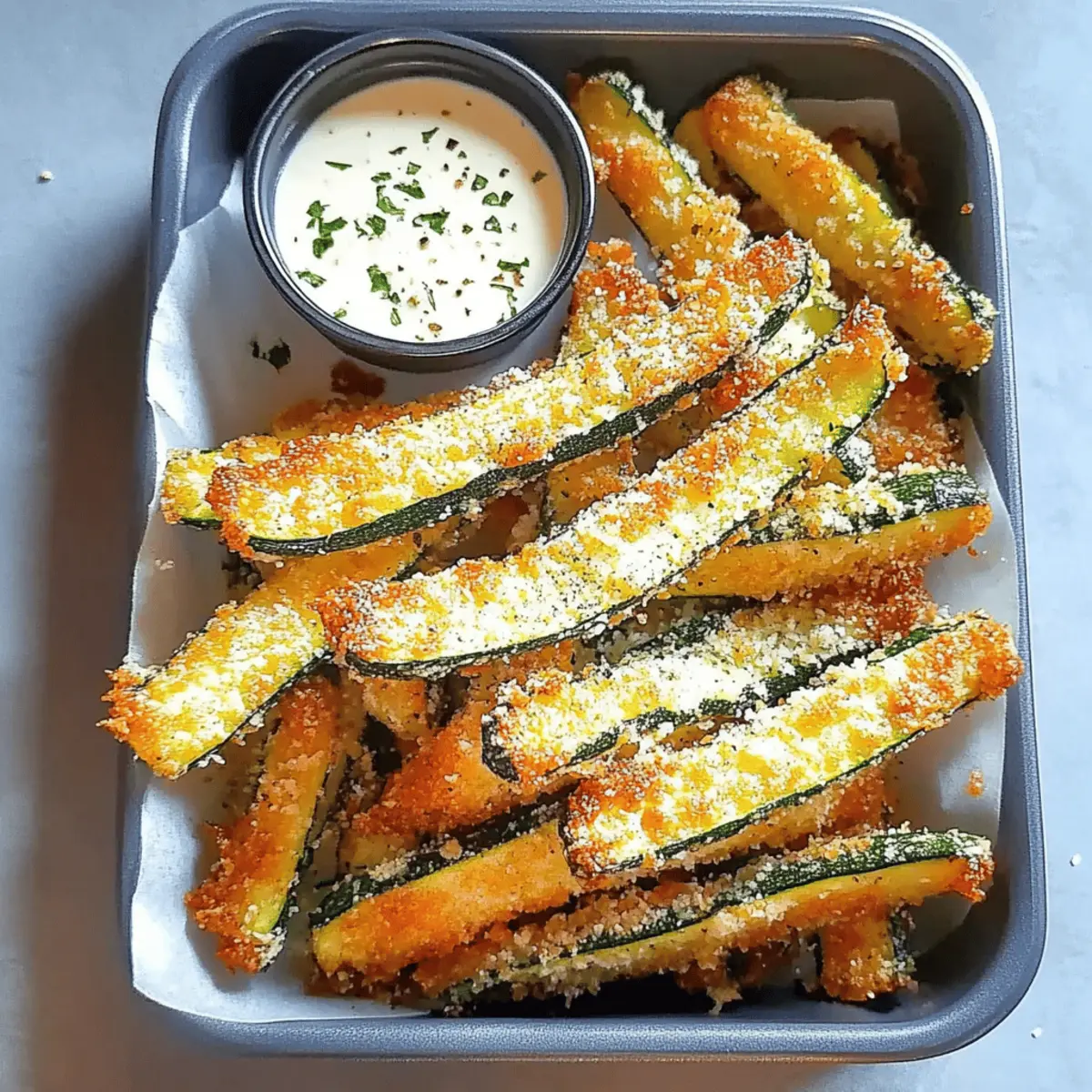 Crispy Parmesan Zucchini Fries That Everyone Will Love