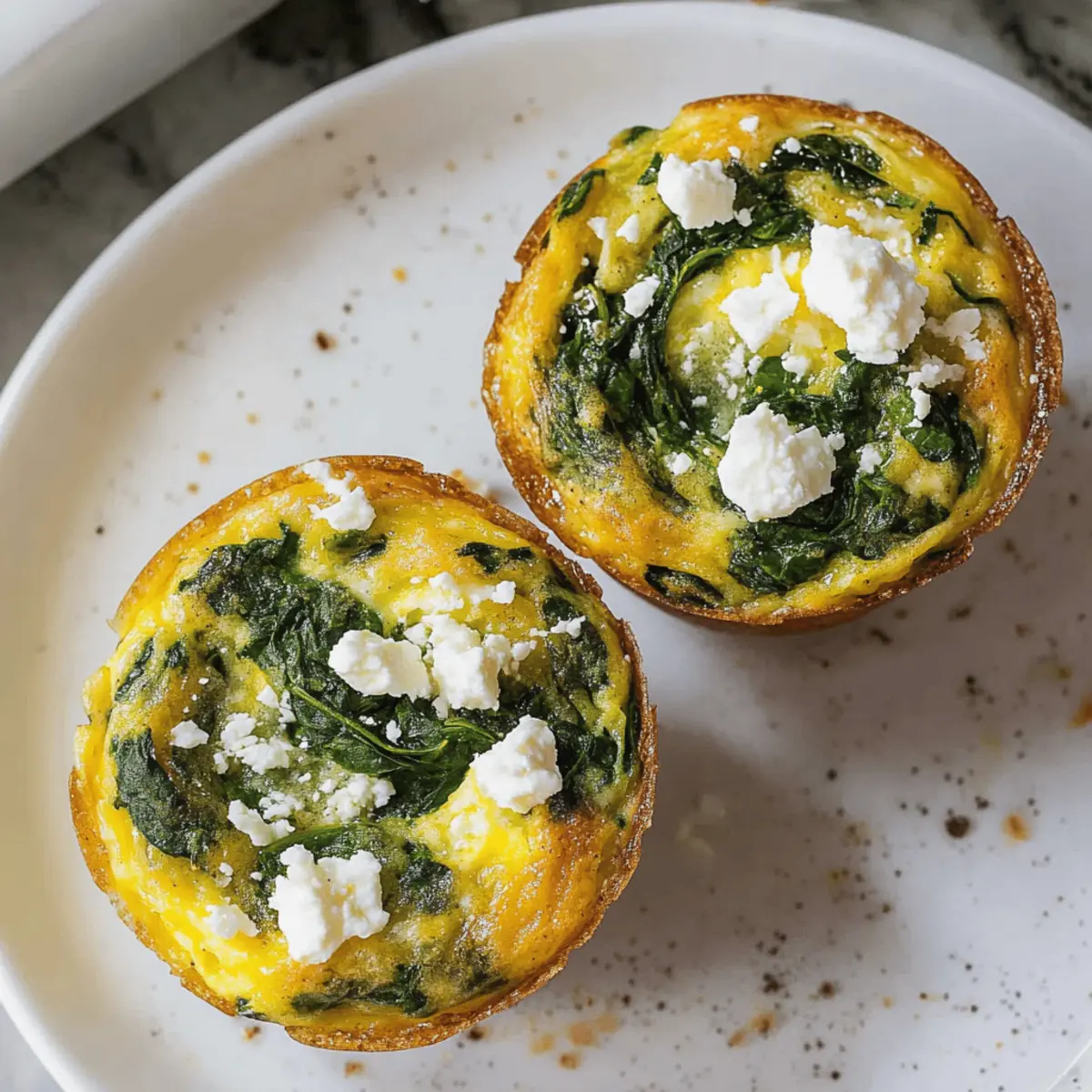 Spinach Feta Egg Muffins: Fluffy Bites of Healthy Delight