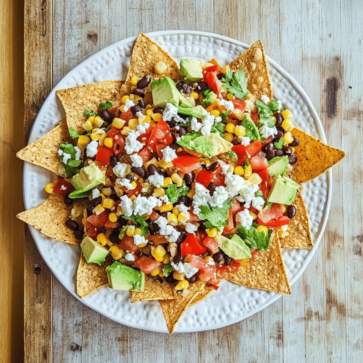 Ultimate Veggie Nachos: Quick, Colorful & Healthy Snack