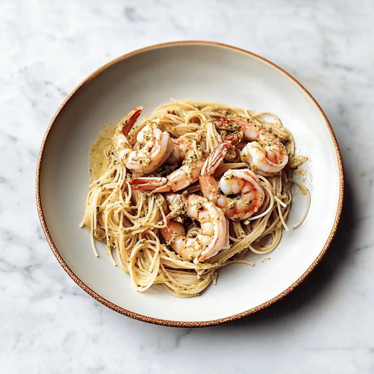 Indulge in Rosé Pesto Prawn Pasta for a Romantic Night In