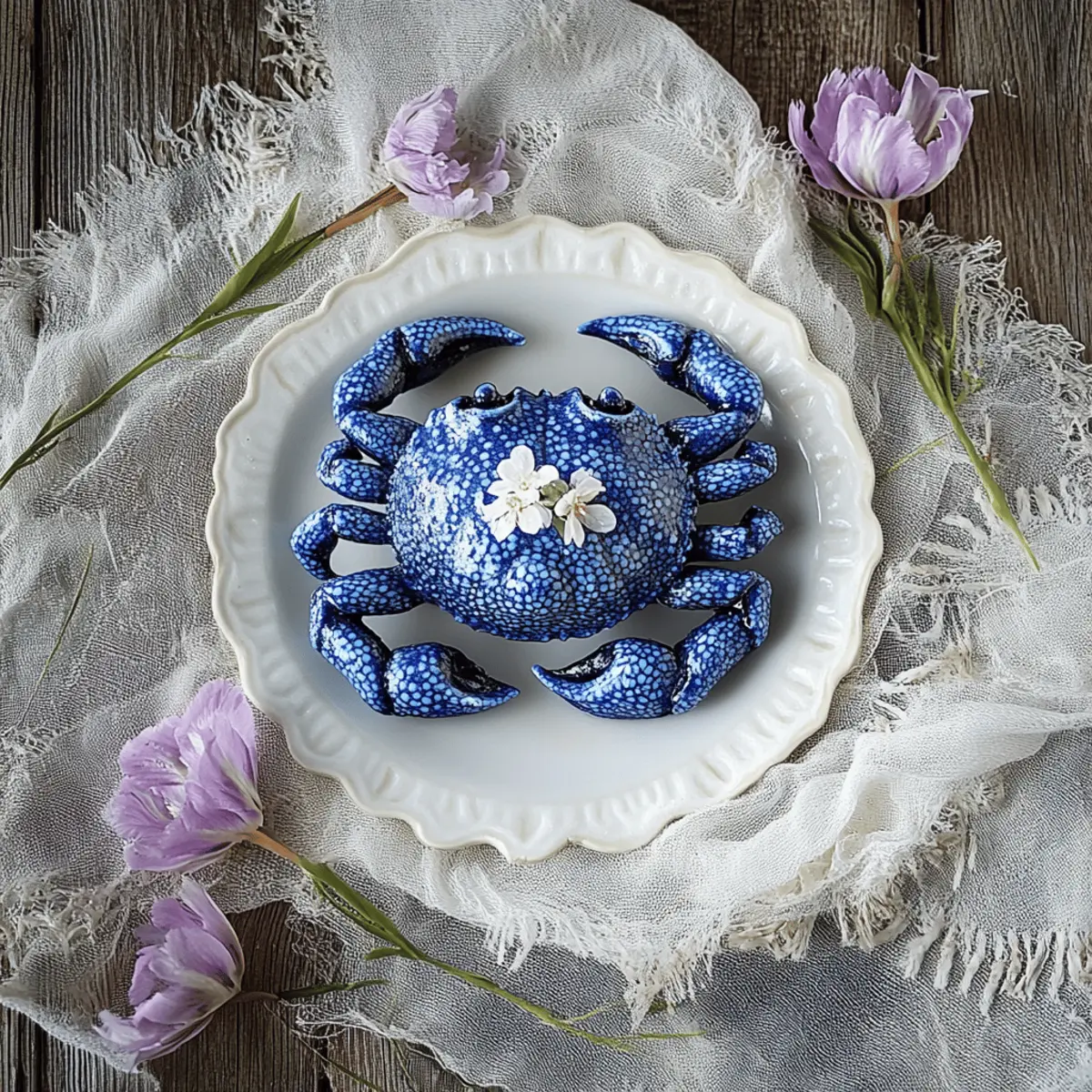 Blue Crab Buns with Clover Once in a Blue Moon mvbp3q