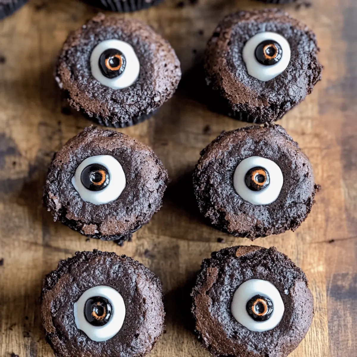 Brownie Bite Eyeballs: Spooky Fudgy Treats for Halloween Fun