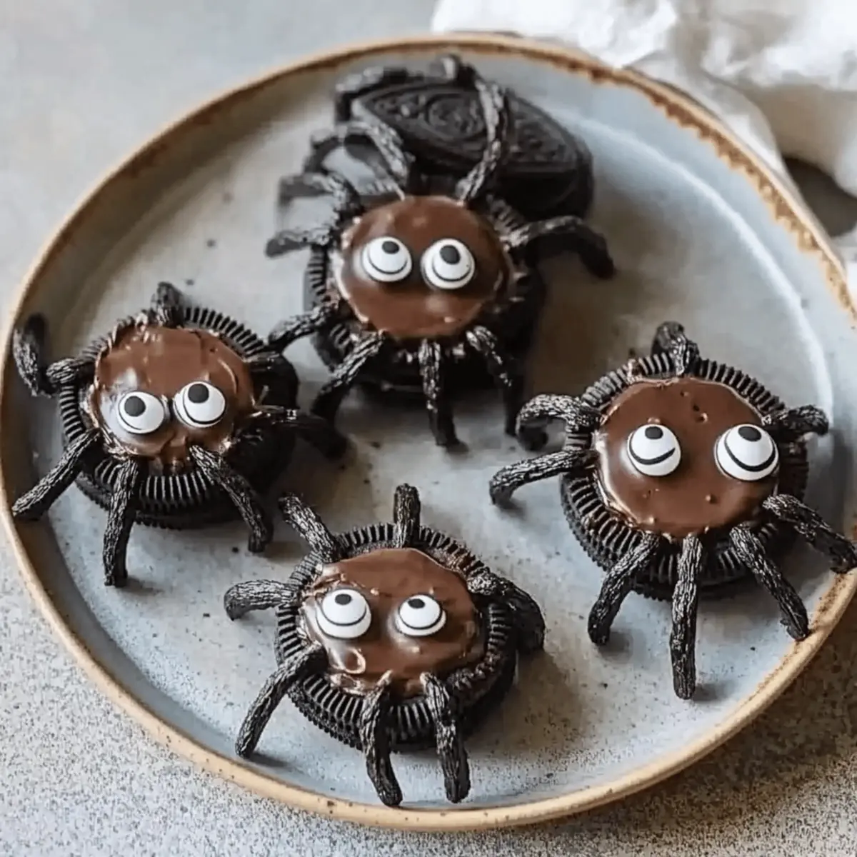 Delicious Chocolate Spider Cookies for Your Halloween Fun