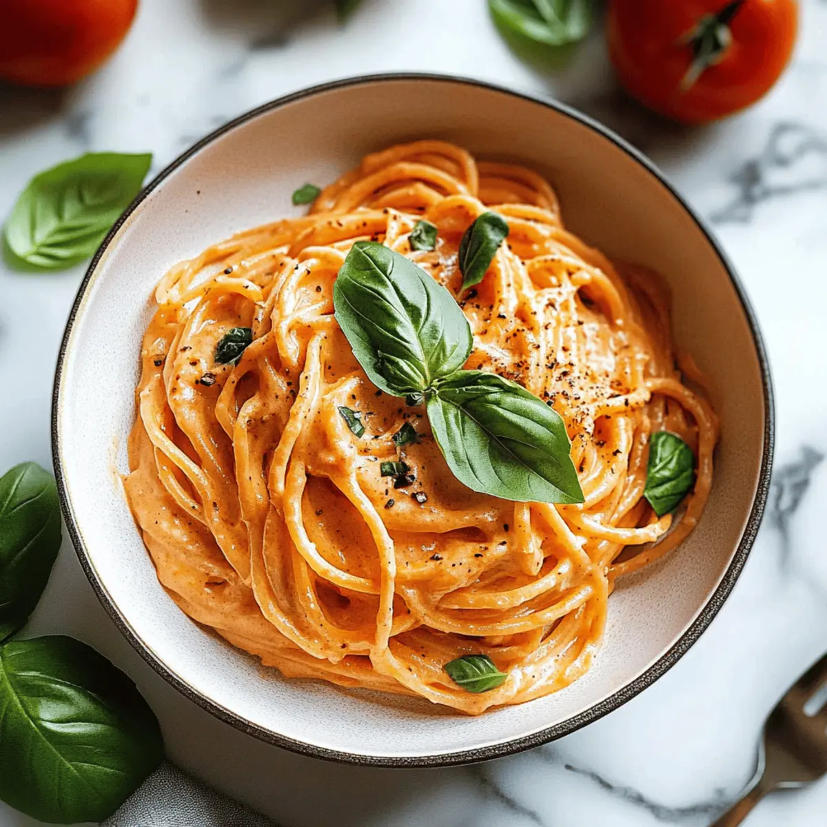 Creamy Tomato Pasta twecef