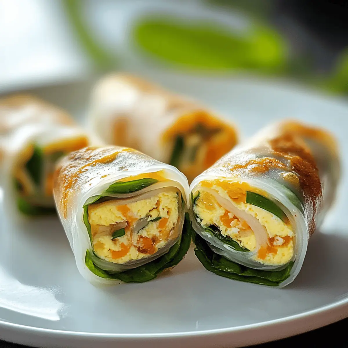 Crispy Rice Paper Egg Wraps: Crunchy, Flavorful, and Fun!