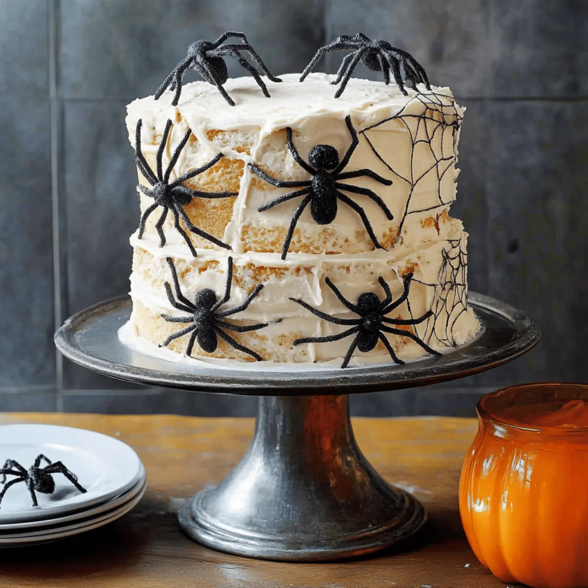 Devil s food cakeCobweb