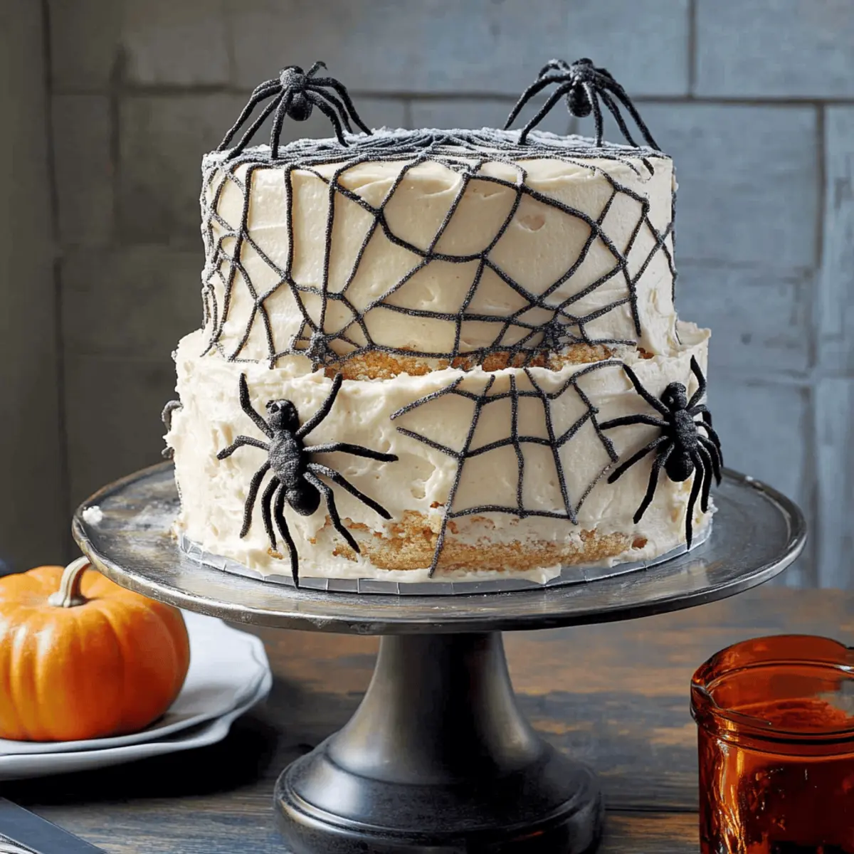 Devil s food cakeCobweb
