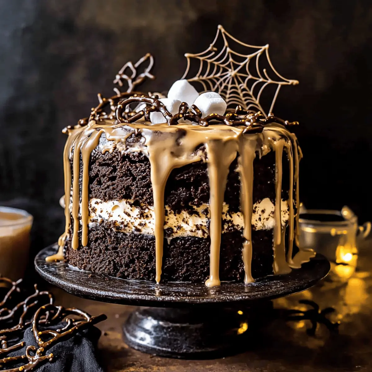 Indulge in Forbidden Forest Chocolate Butterbeer Cake Magic