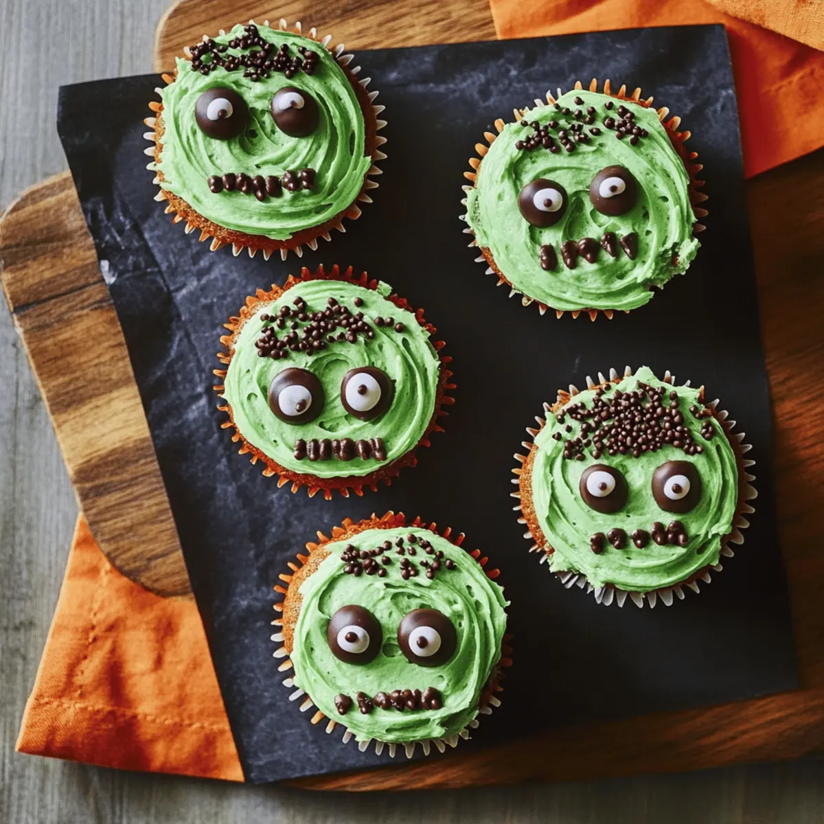 Frankenstein Cupcakes l2ncji