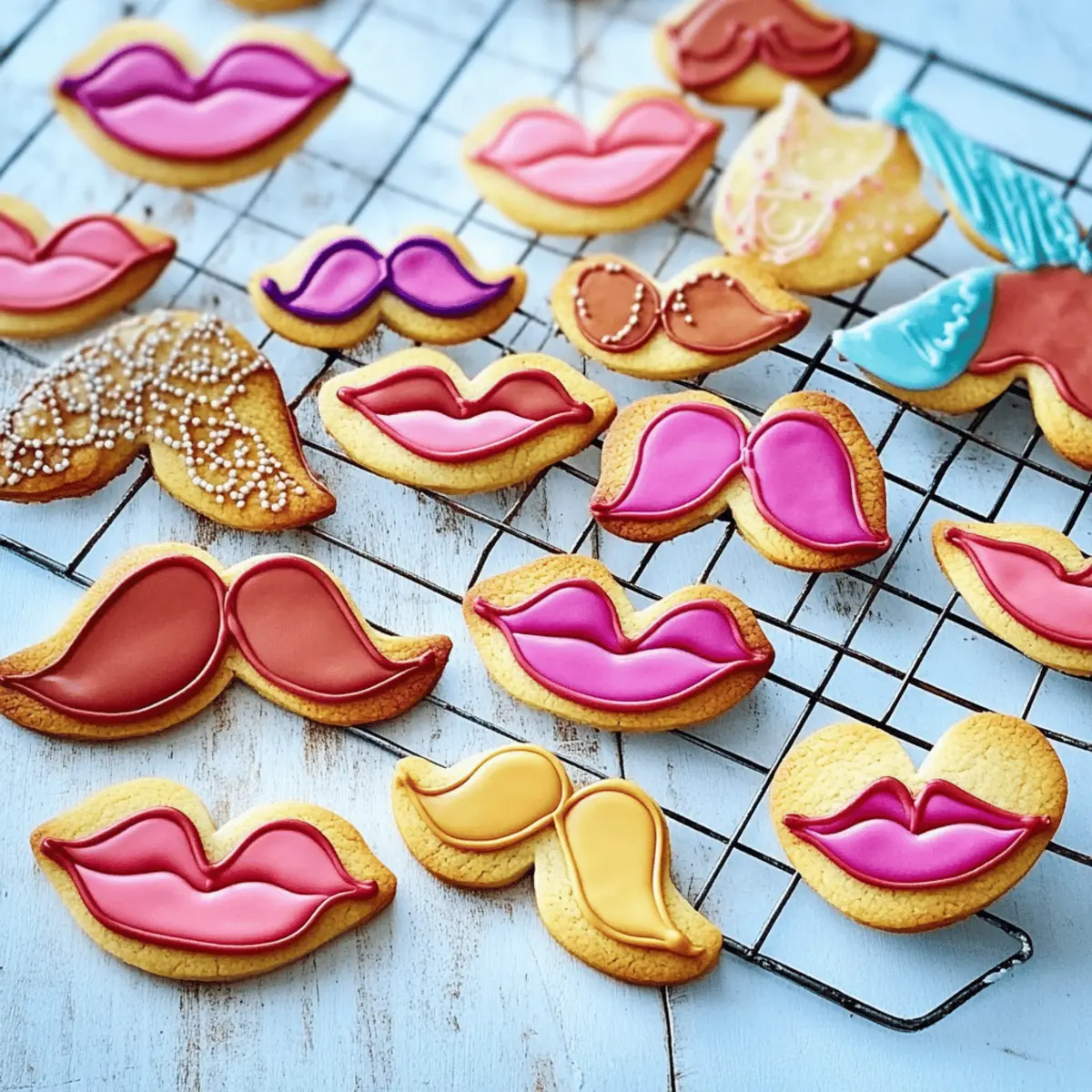 Funny face cookies gqml0w