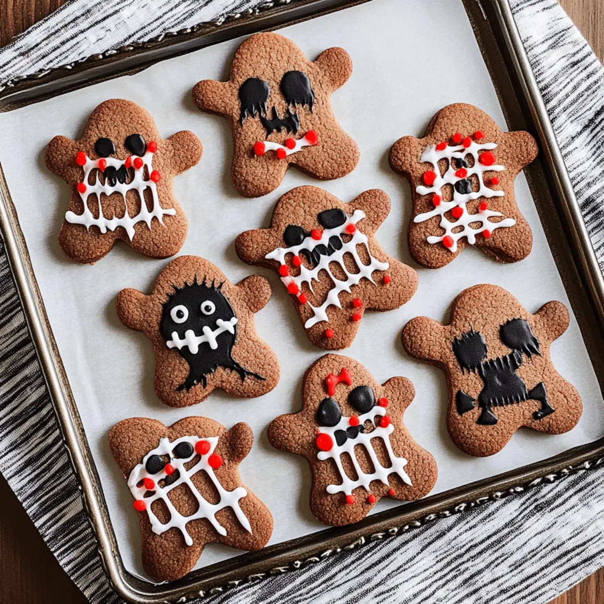 Halloween Voodoo Gingerbread Men: Spooky, Fun, and Delicious