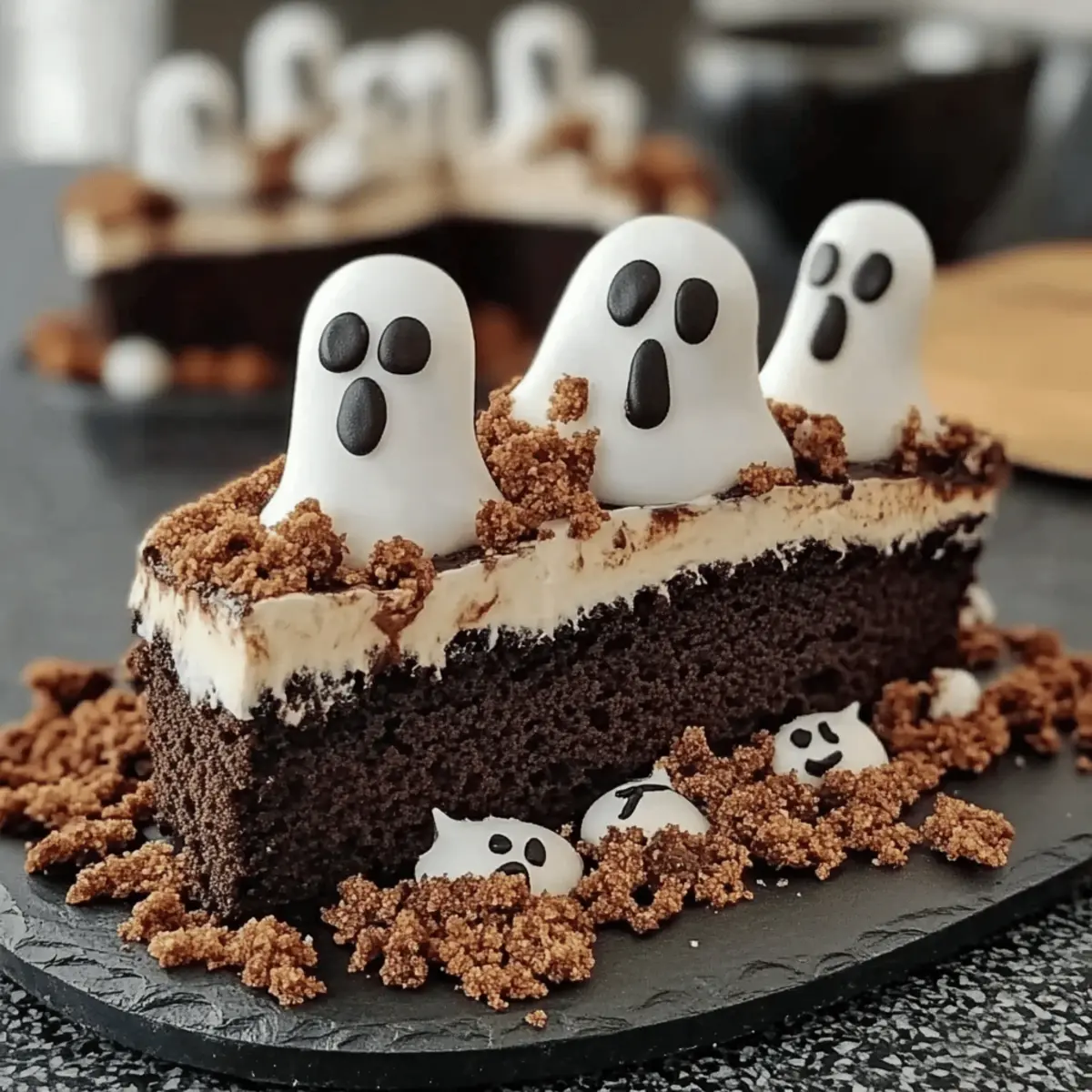 Haunted graveyard cake d79pow