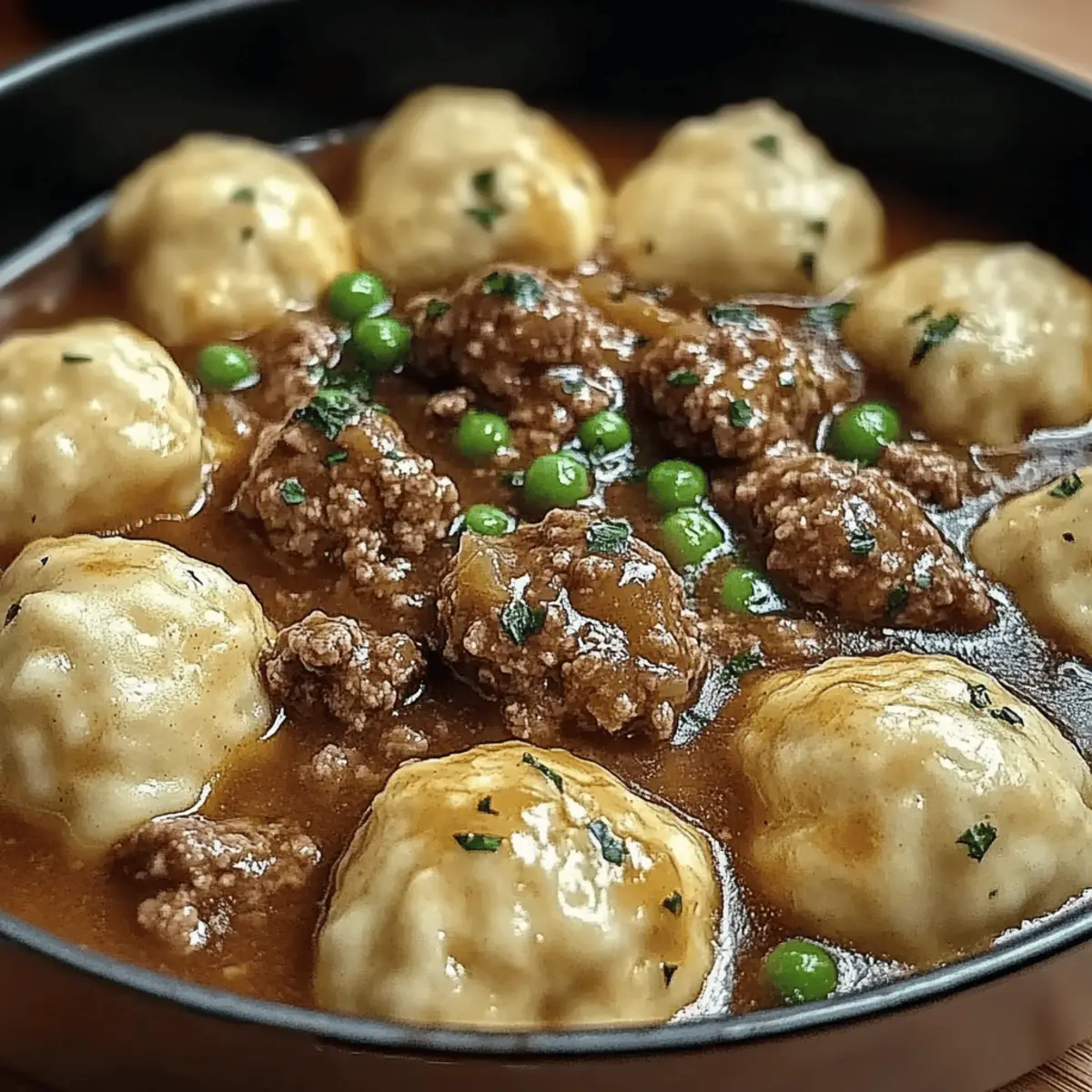 Hearty Ground Beef and Dumplings td2vtd