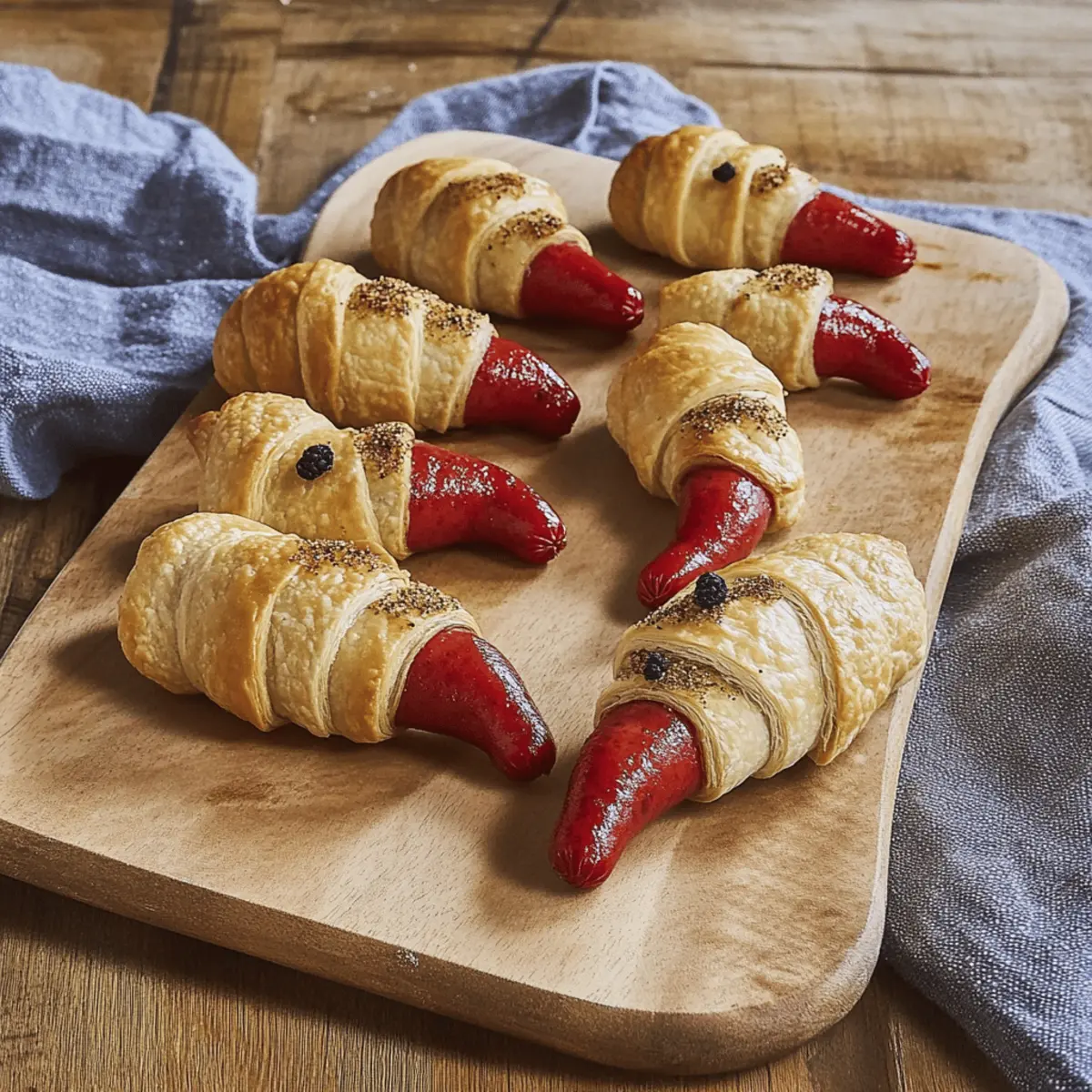 Delicious Hot Dog Rattlesnake Bites for a Spooky Halloween