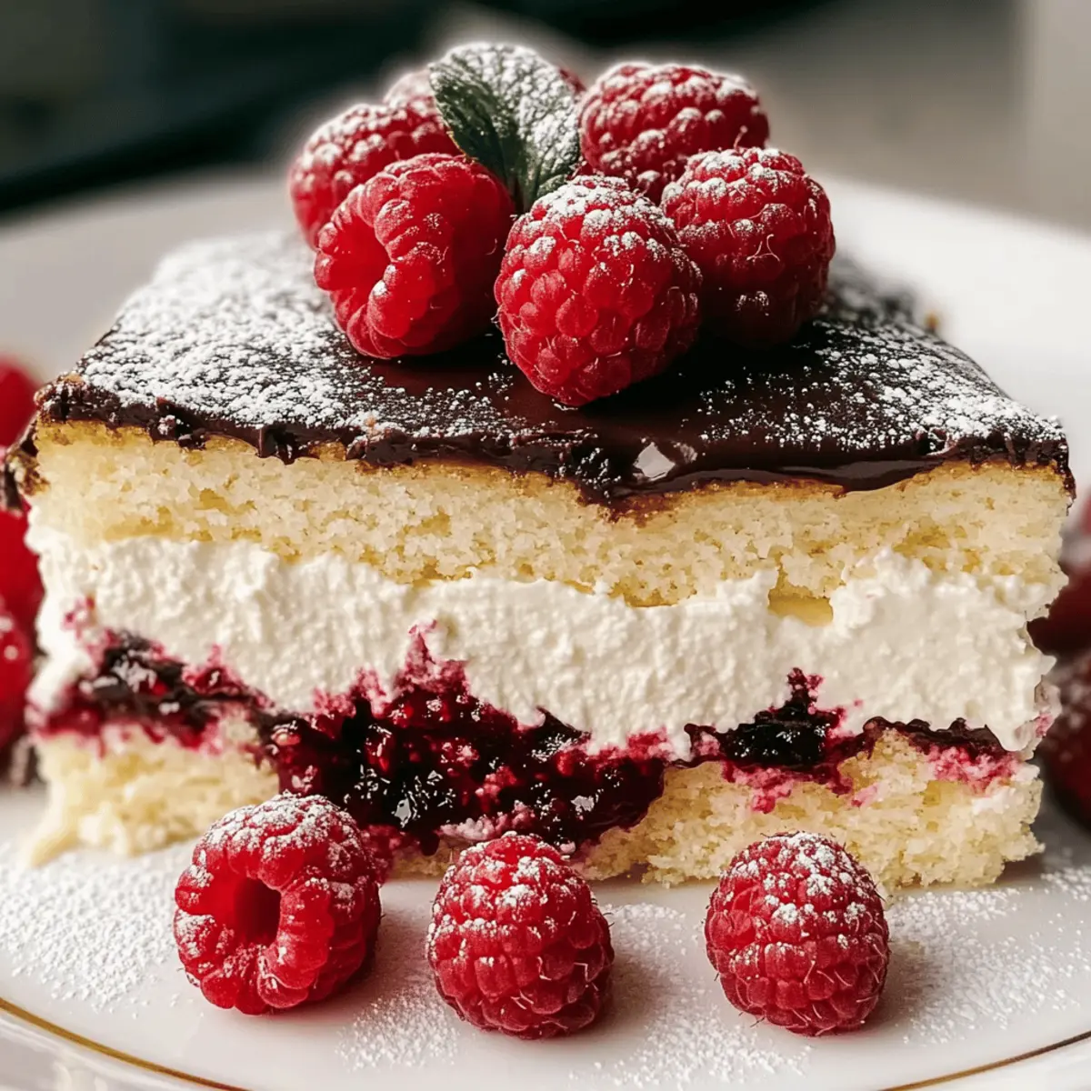 Italian Vanilla Raspberry Love Cake: A Sweet Celebration Delight