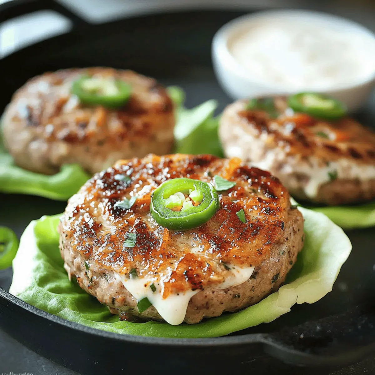 JalapeA±o Popper Turkey Burgers b2m47f