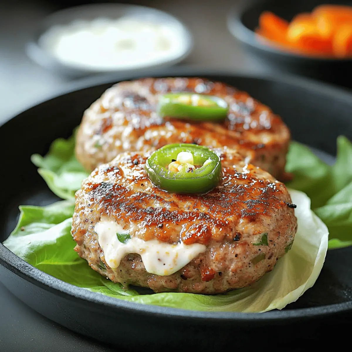 JalapeA±o Popper Turkey Burgers lgcv7u