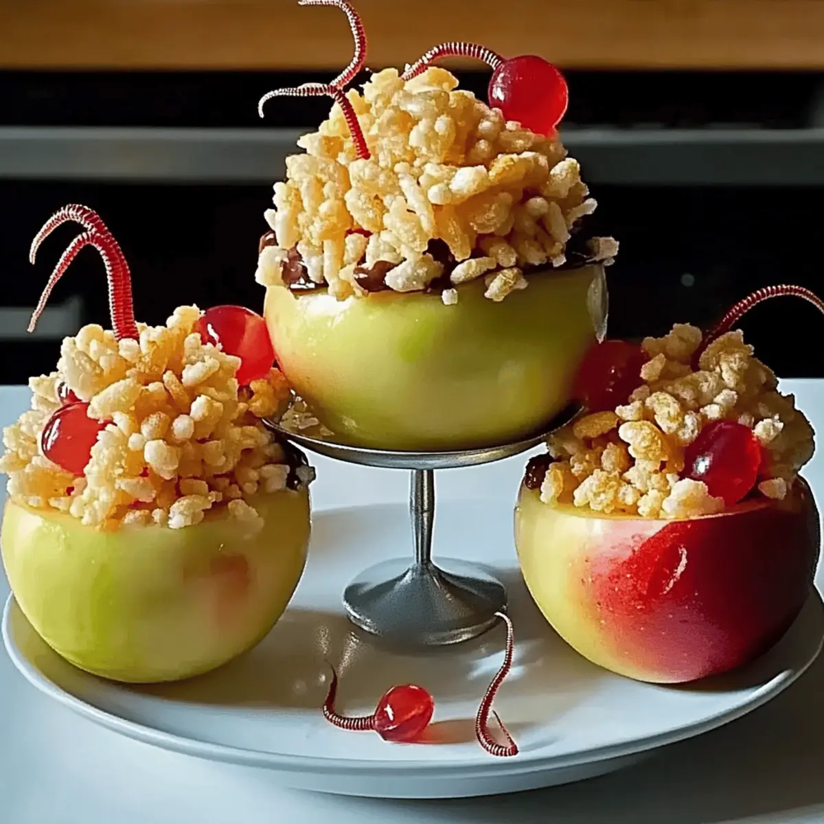 Maggoty Apples: Spooky Treats for a Fun Halloween Bash