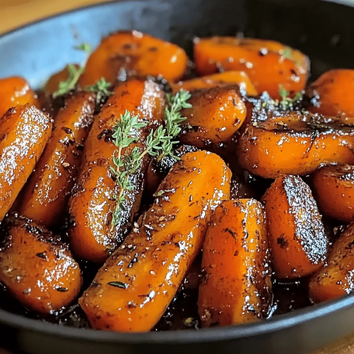 Maple Glazed Carrots with Thyme: A Sweet Side You'll Love