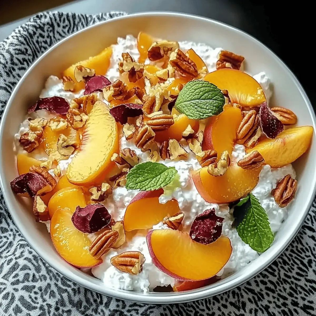 Millionaire Peach Salad pugjnf