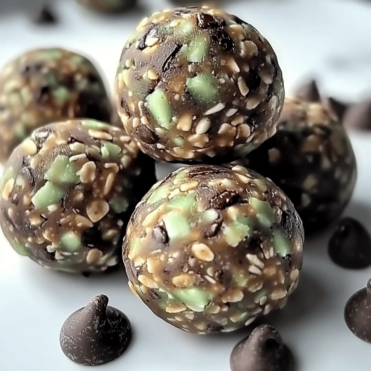 Mint Chocolate Chip Protein Balls for Guilt-Free Indulgence