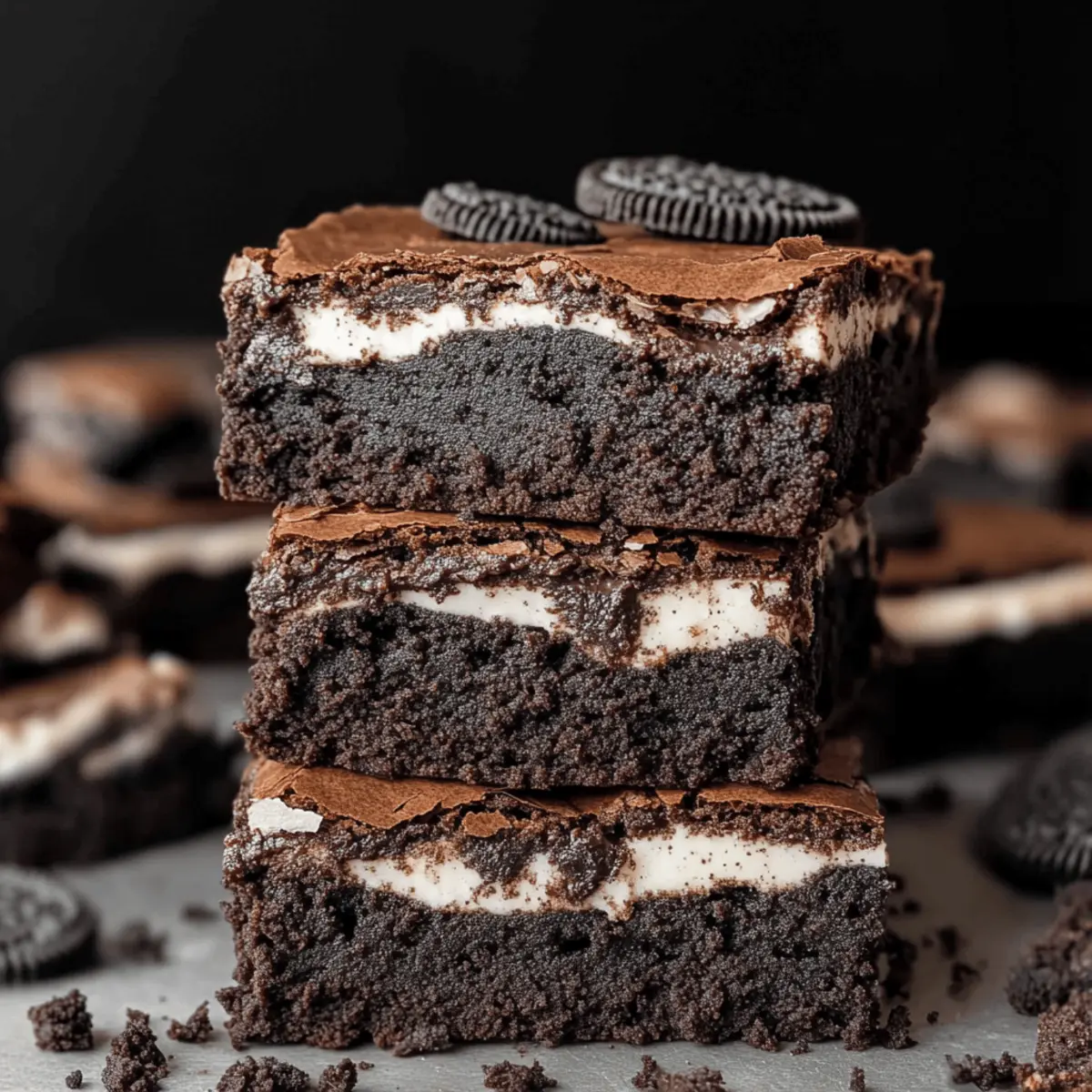 Oreo Brownies doh0ei