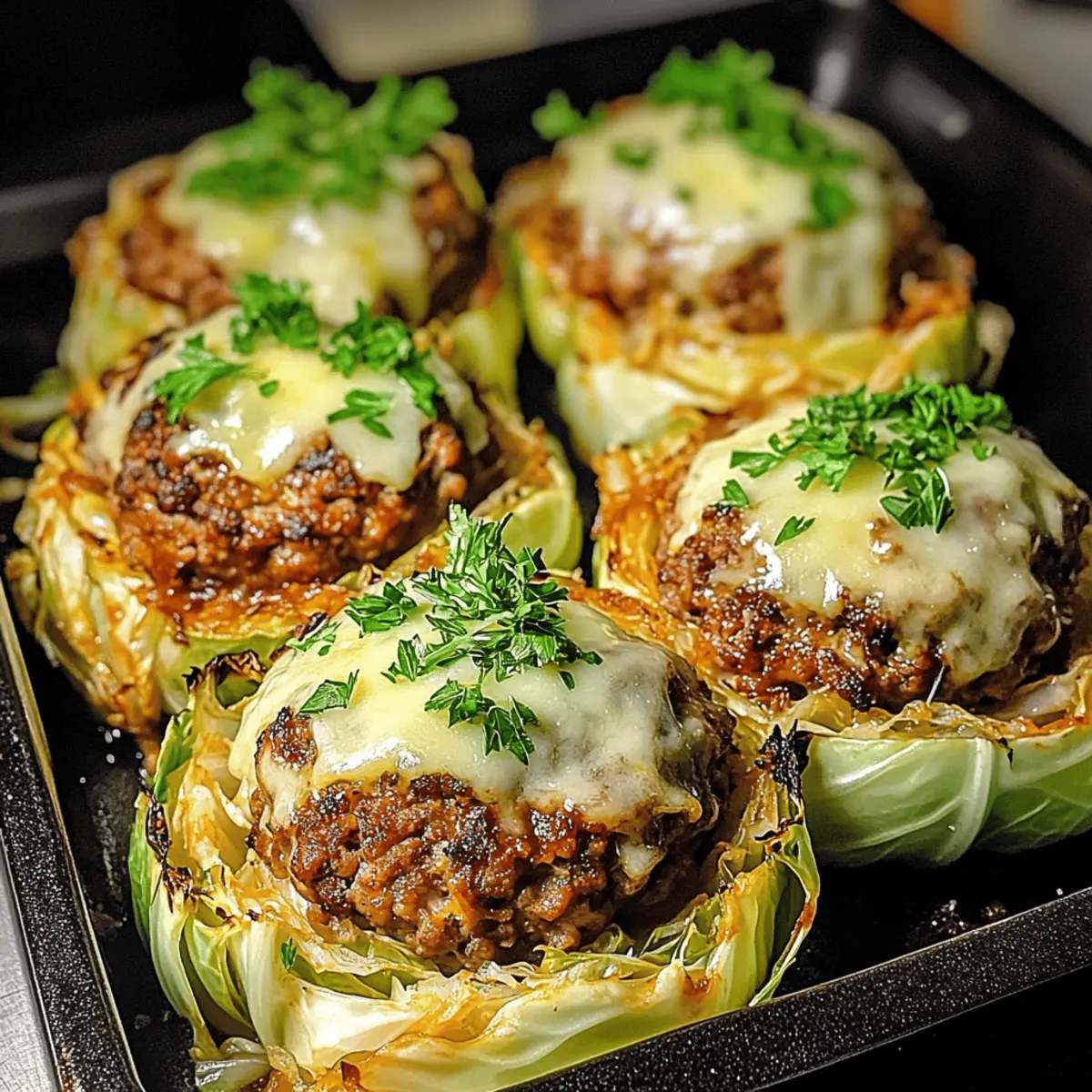 Oven Baked Cabbage Burgers tkdq0e