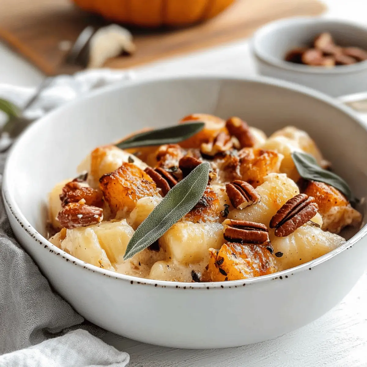Pumpkin Gnocchi Bake mjff6z