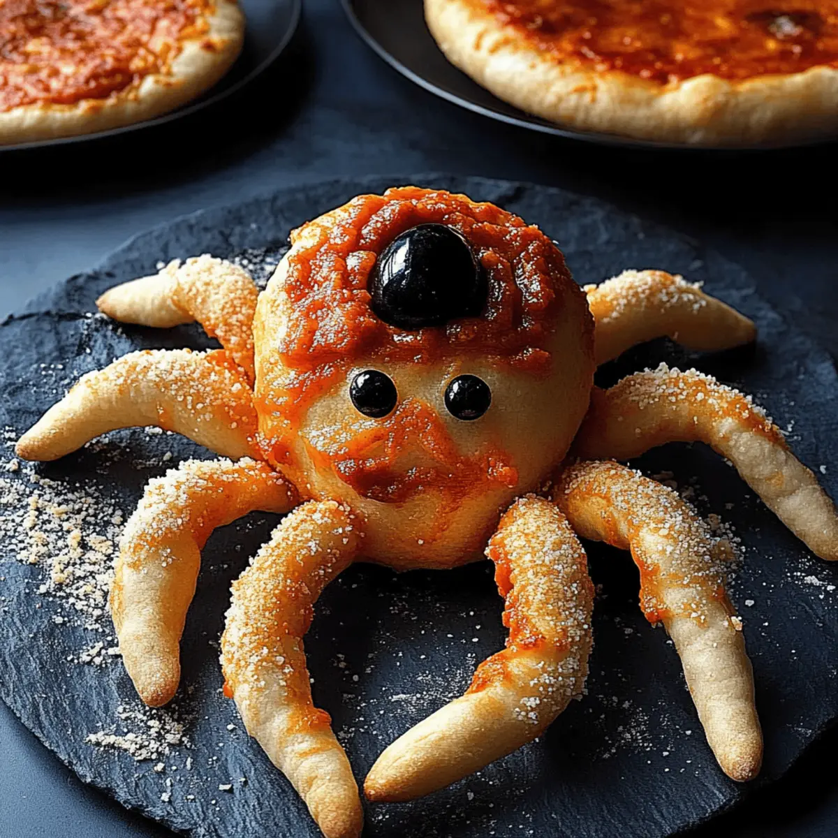 Saucy Spider with Hairy Leg Sticks: Spooky Fun for Halloween