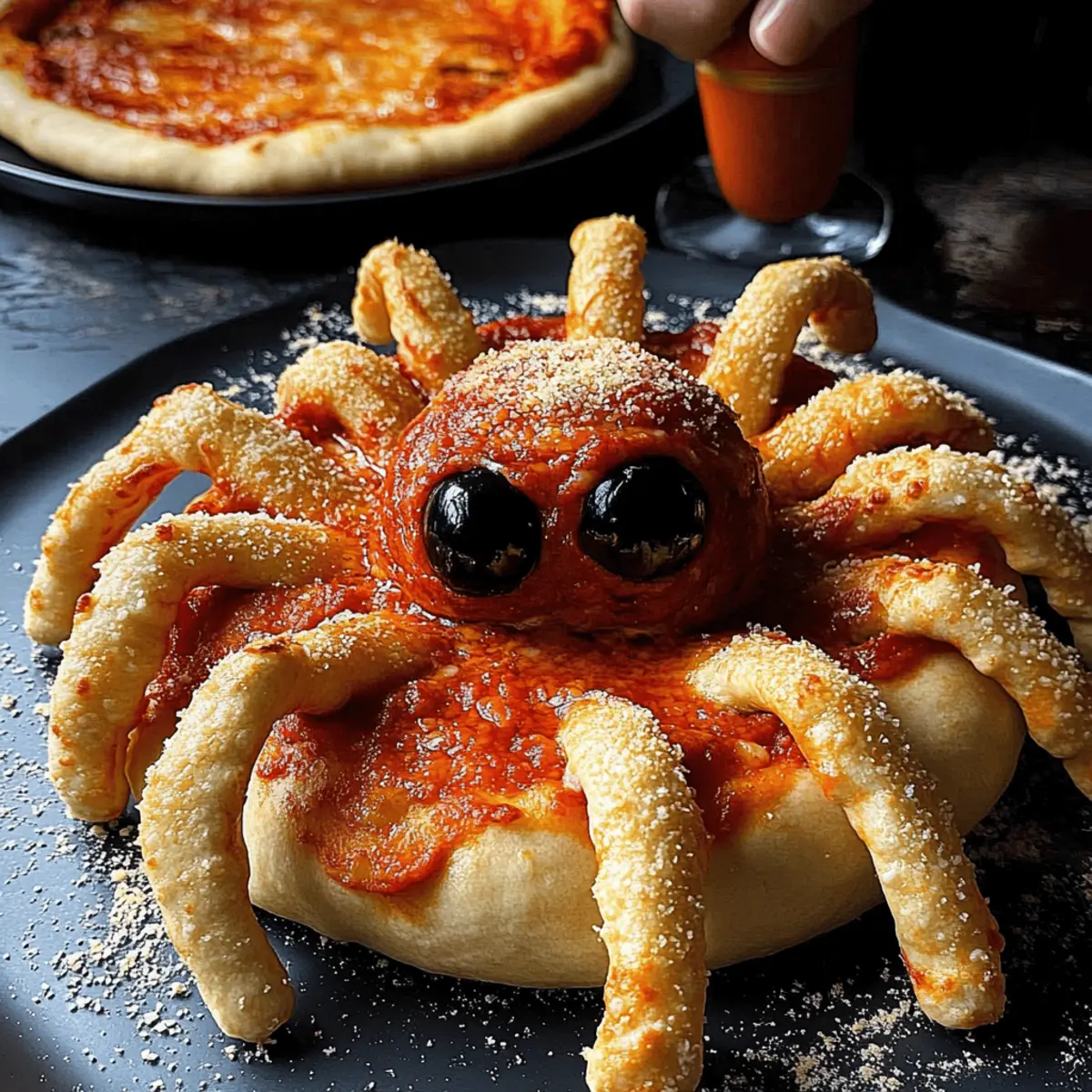 Saucy Spider with Hairy Leg Sticks o0yr0o