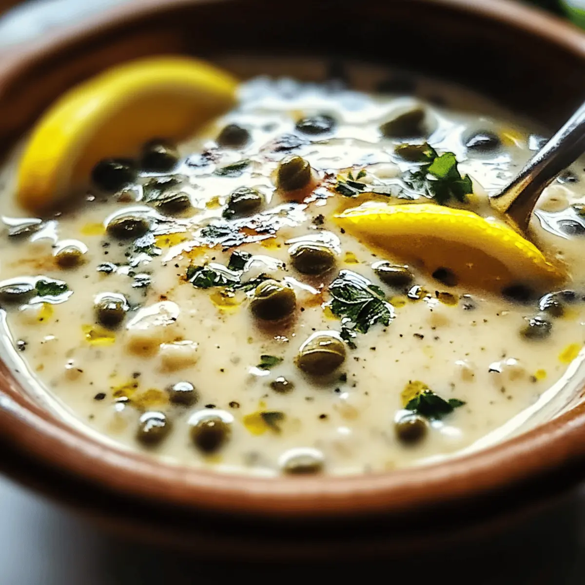 Elevate Your Meals with Simple Lemon Caper Sauce Bliss