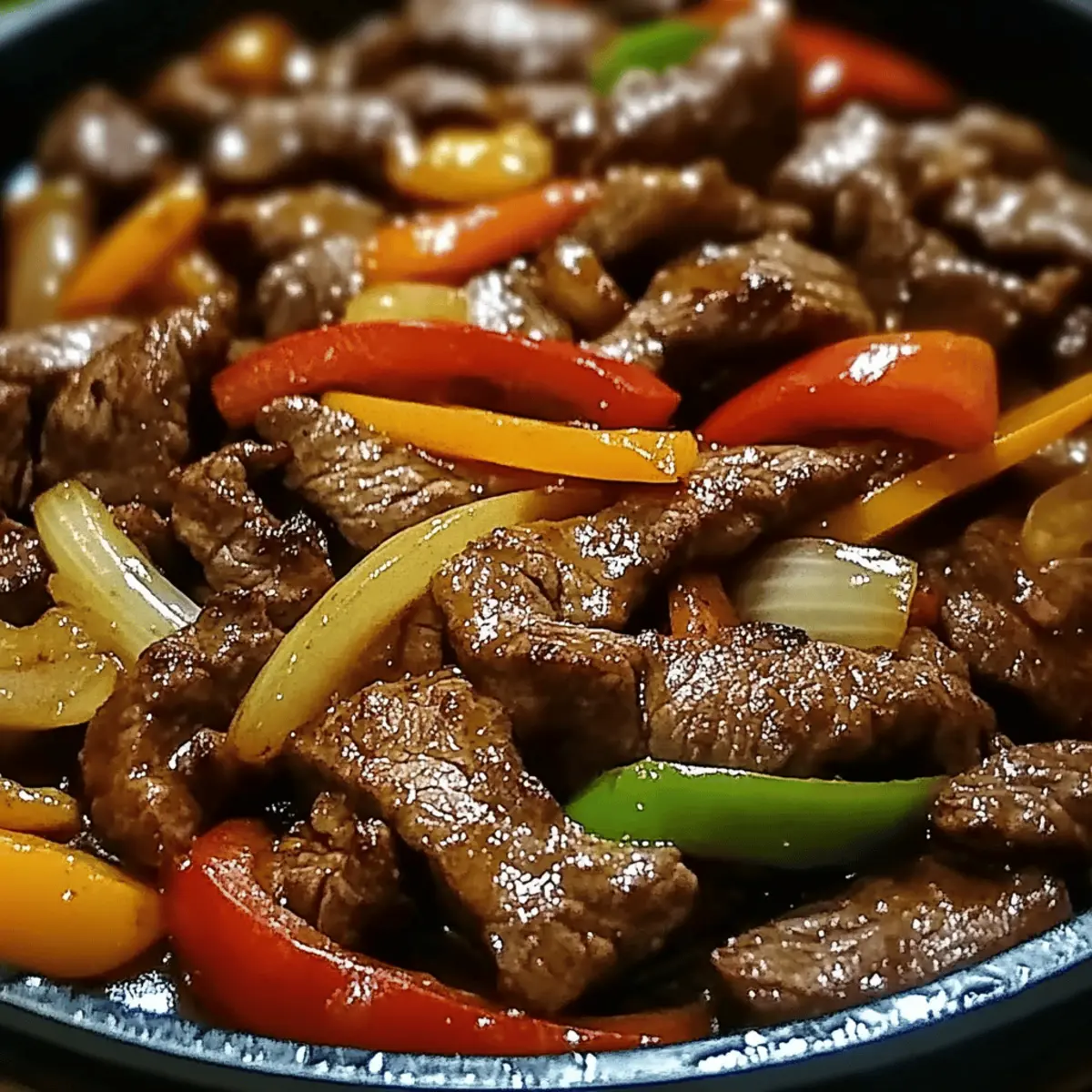 Sizzling Chinese Pepper Steak with Onions urn1rq