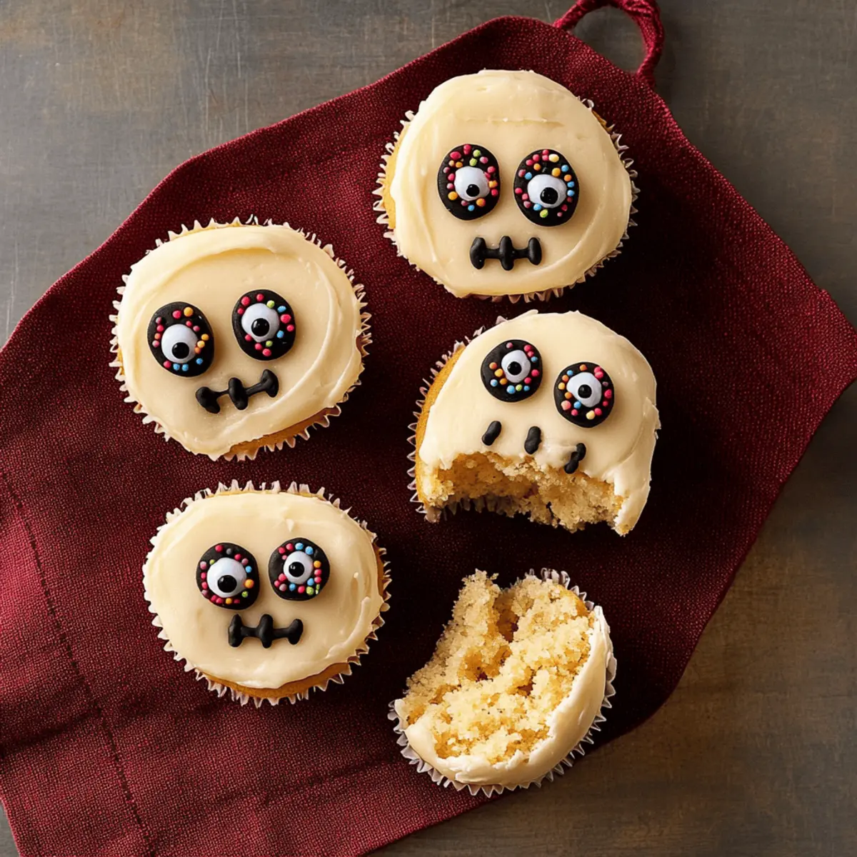 Skeleton Thumbprint Cookies izzf0s
