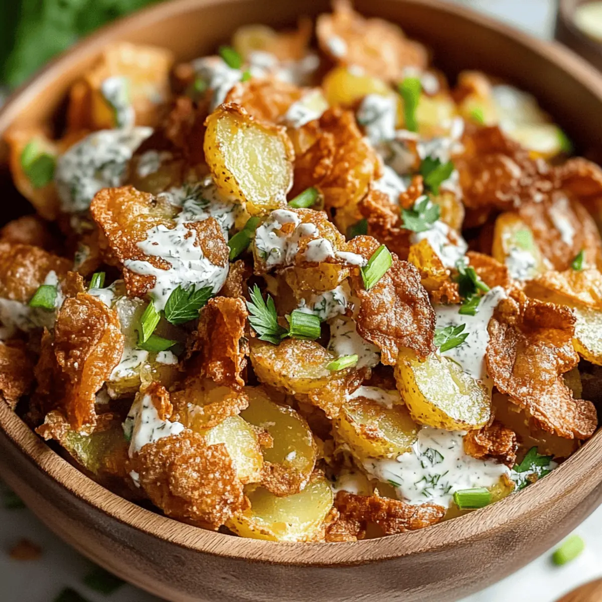 Smashed Potato Salad lvbhuj