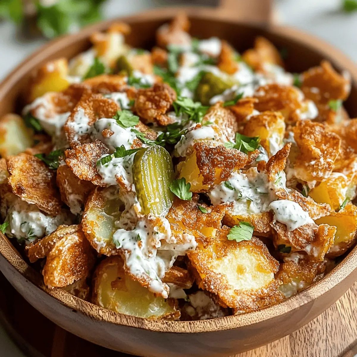 Smashed Potato Salad zbqnll